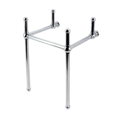 Kingston Brass Brass Console Sink Legs, Polished Chrome VBH211833C